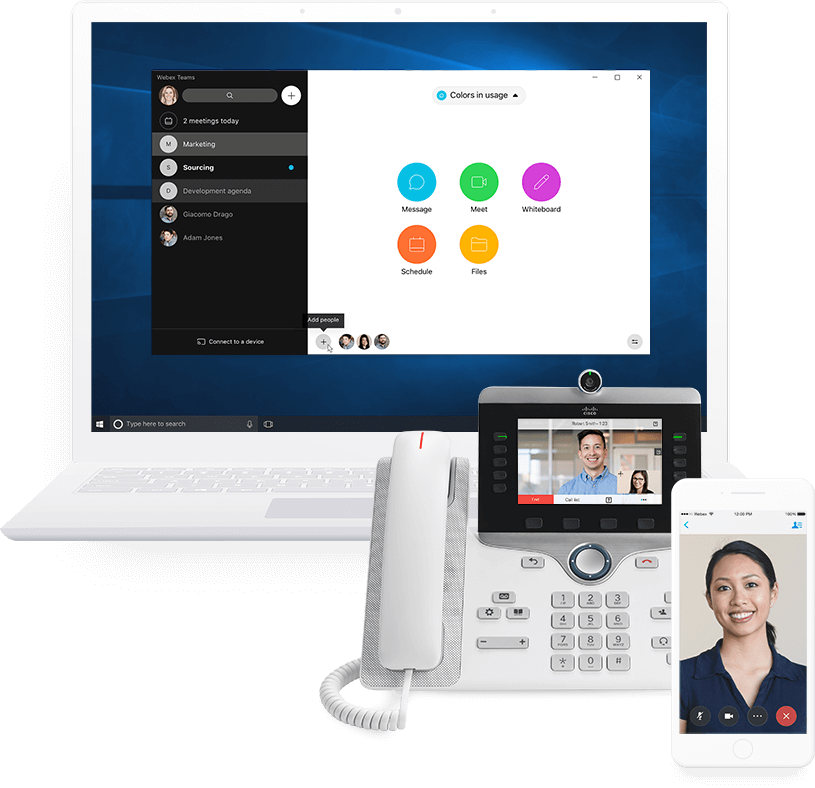 Cisco Webex Teams App